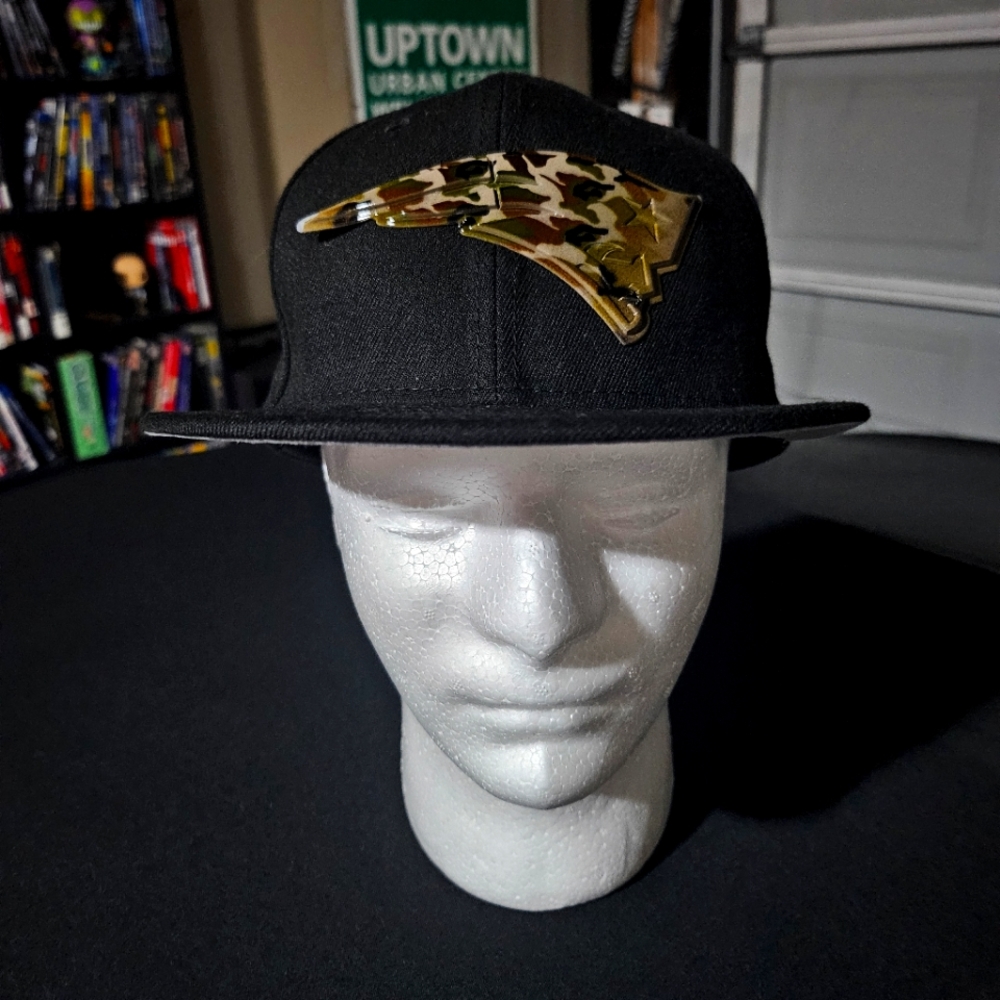 New England Patriots 3D Camouflage Snapback Cap